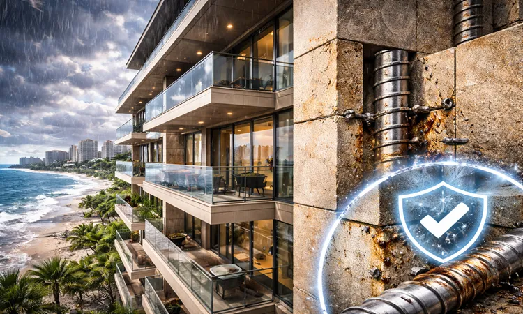 پروژه های ساختمانی با محیط خورنده | پرگاس فلز