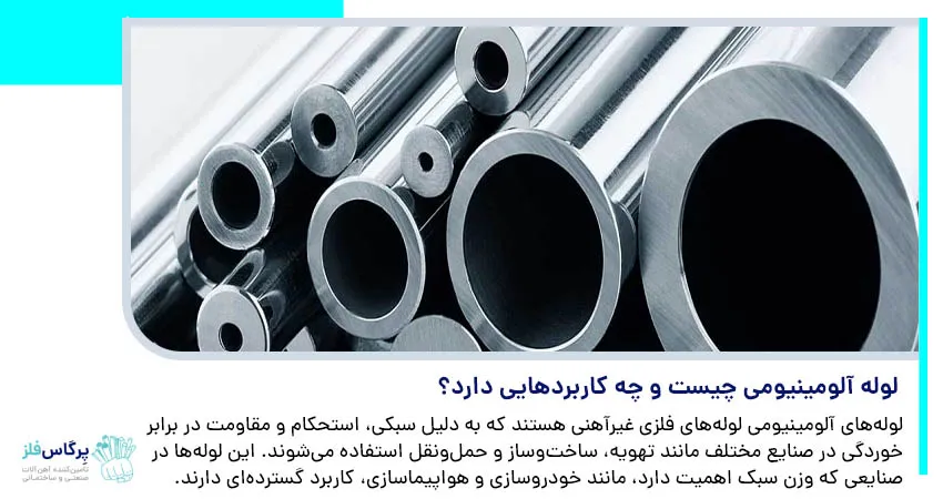لوله آلومینیومی چیست و چه کاربردهایی دارد؟