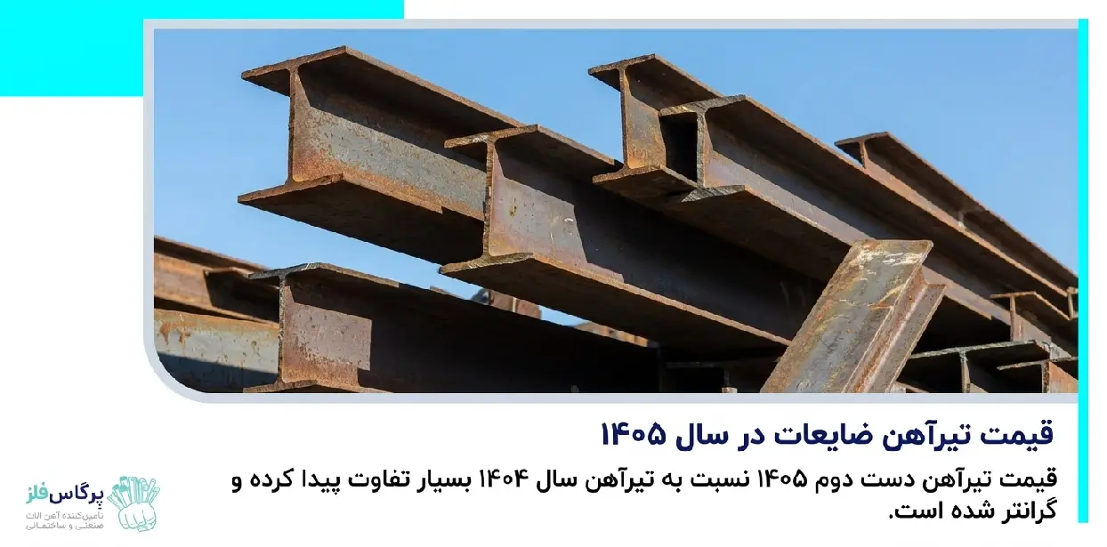 قیمت تیرآهن ضایعات قیمت تیرآهن ضایعات