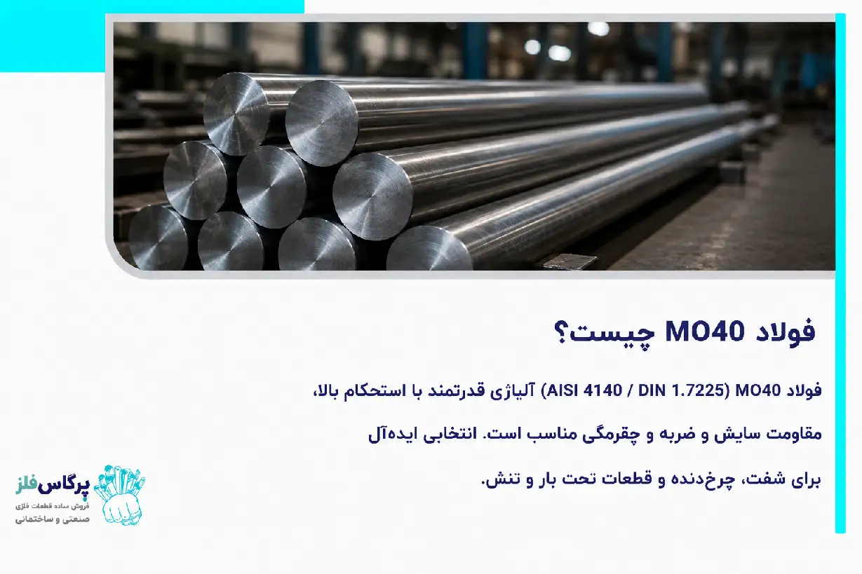 فولاد MO40