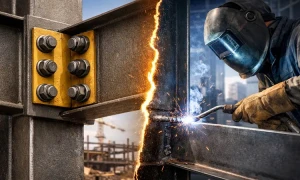 اسکلت پیچ و مهره ای یا جوشی؟ تحلیل مقایسه ای عملکرد، ایمنی و اقتصاد | پرگاس فلز